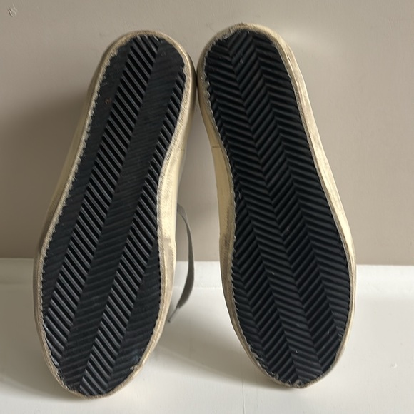 Golden Goose White and Pink Star Sneakers - Picture 4 of 5